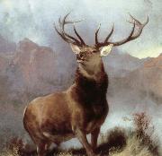 Sir Edwin Landseer monarch of the glen oil on canvas